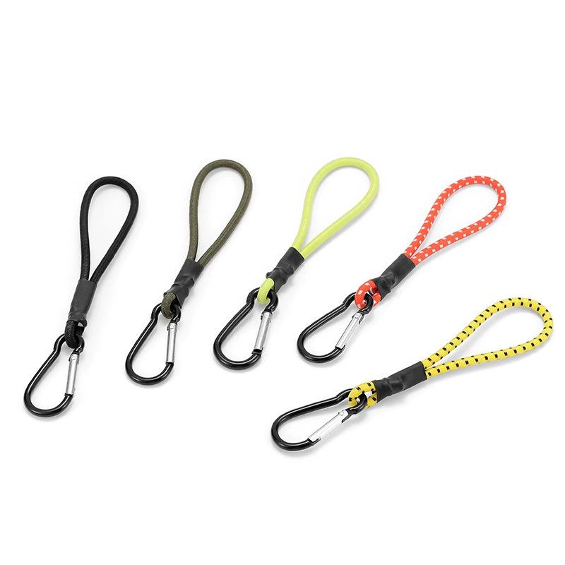 Resistance Band Heavy - สายรัดยางยืดแบบหนา 5 ชิ้น พร้อมตะขอเกี่ยวคาราไบเนอร์ สำหรับเรือคายัค จักรยาน