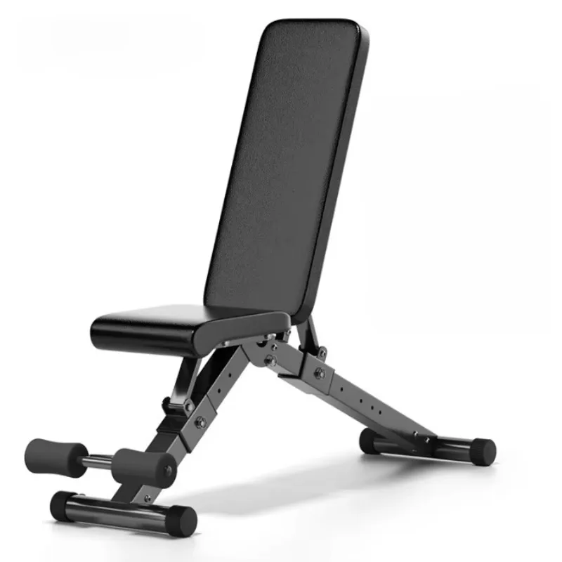 Home Gym Foldable - ม้านั่งออกกำลังกายแบบพับได้ ปรับระดับได้ สำหรับฝึกซิทอัพ เหมาะสำหรับใช้ในบ้าน