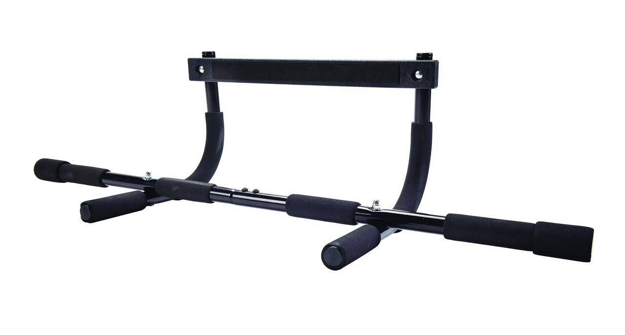 Home Gym Ideas - บาร์ดึงข้อแบบมัลติฟังก์ชั่น สีดำเงา สำหรับใช้ในยิมที่บ้าน