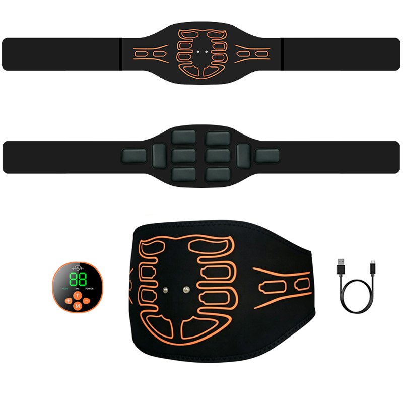 Home Gym Online - เข็มขัดกระชับหน้าท้องสมาร์ท เอ็บส์เทรนเนอร์ เครื่องกระตุ้นกล้ามเนื้อ เครื่องนวดเอว ลดสัดส่วน อุปกรณ์ฟิตเนสสำหรับใช้ในบ้าน