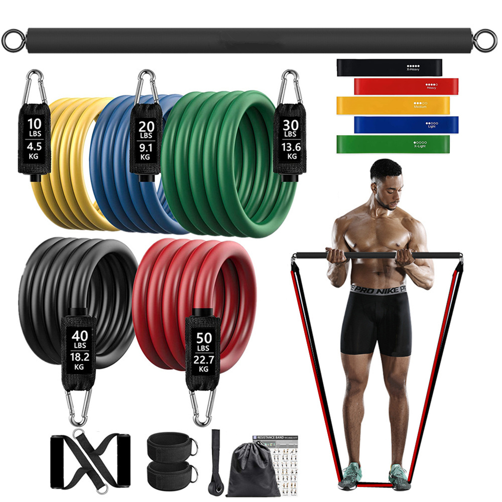 Home Gym Online - 150lb ฟิตเนส Booty ความต้านทานแถบยืดหยุ่นออกกําลังกายสําหรับการฝึกอบรมออกกําลังกายหน้าแรกกีฬายิม Dumbbell Harness