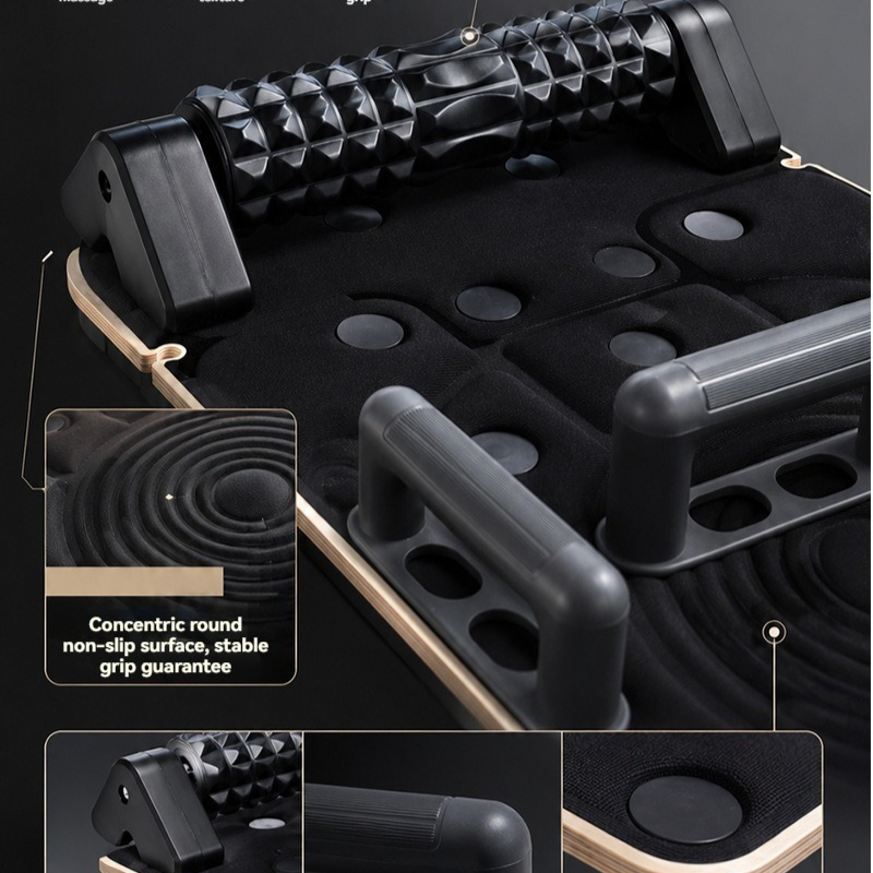 Home Gym Foldable - เตียงพิลาทิสแบบพับได้อเนกประสงค์ แผ่นโยคะสำหรับออกกำลังกาย อุปกรณ์ฟิตเนสสำหรับการออกกำลังกายที่บ้านเพื่อการปรับรูปร่าง