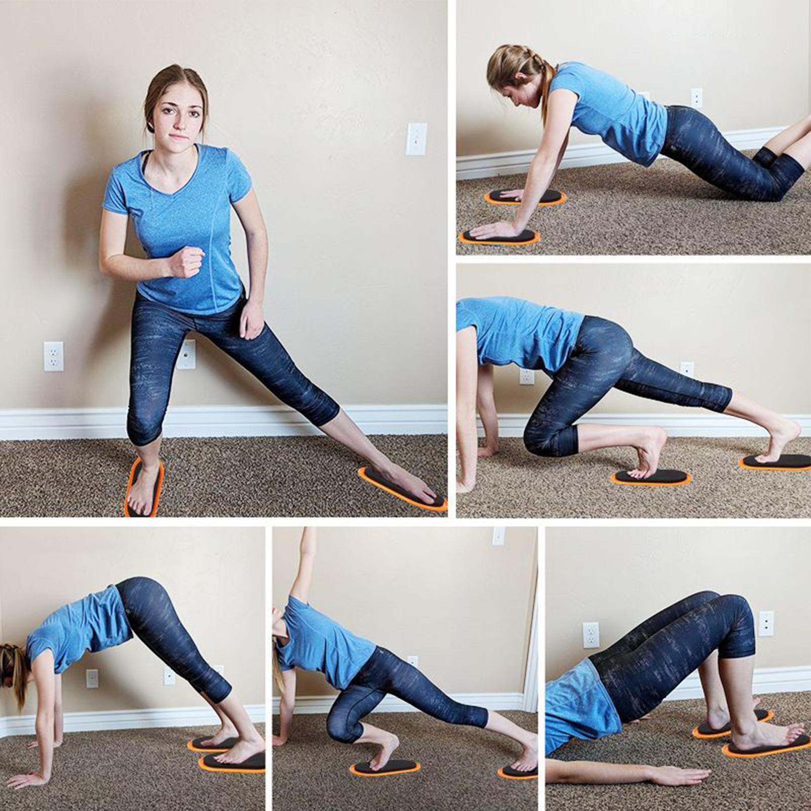 แผ่นรองออกกำลังกายรูปวงรี แผ่น - Home Gym Women บทวิจารณ์และราคา