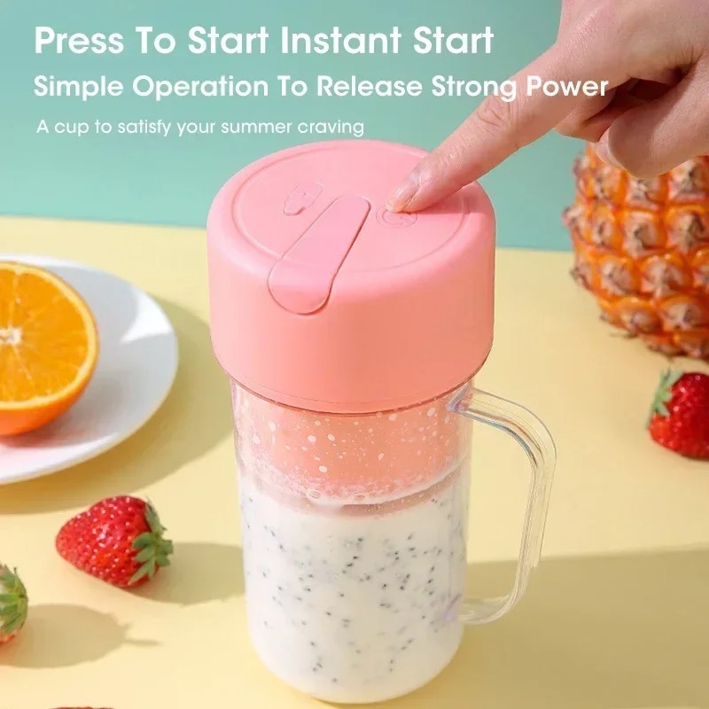 เครื่องปั่นน้ำผลไม้แบบพกพา ชาร - Home Gym Mini บทวิจารณ์และราคา