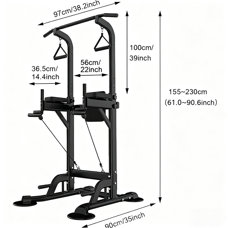 แท่นออกกำลังกายแบบดึงข้อ แท่นด - Pull Up Bar Tower บทวิจารณ์และราคา