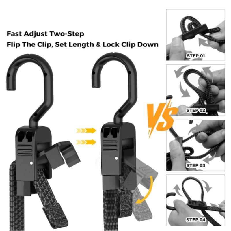 สายบันจี้พร้อมตะขอโลหะ สายบันจ - Resistance Band Heavy บทวิจารณ์และราคา