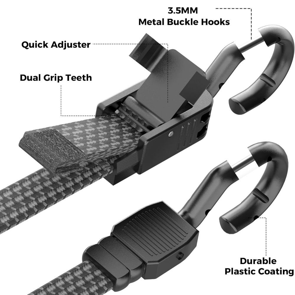 สายบันจี้พร้อมตะขอโลหะ สายบันจ - Resistance Band Heavy บทวิจารณ์และราคา