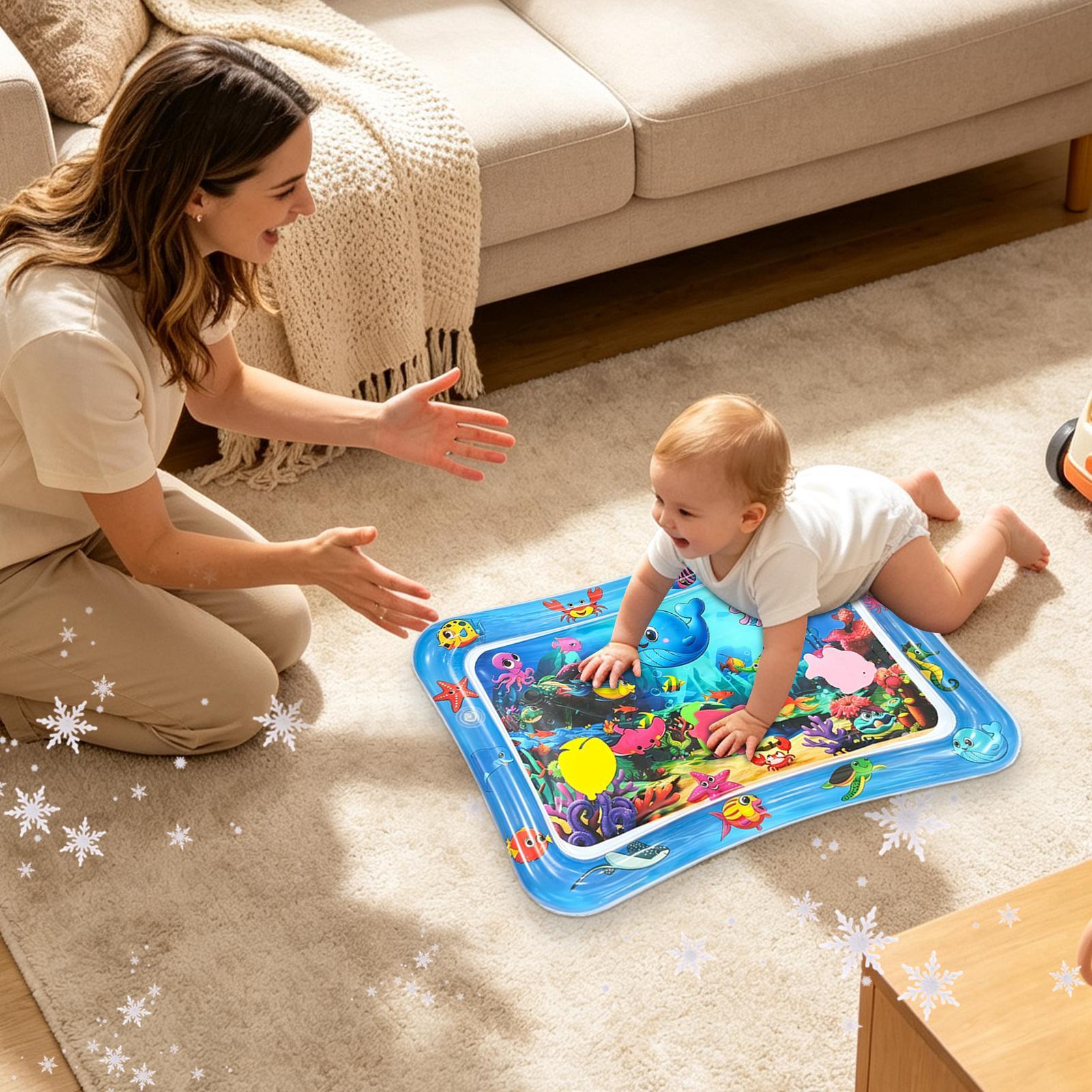 แผ่นรองน้ำเป่าลมสำหรับเด็ก ลาย - Home Gym Kids บทวิจารณ์และราคา