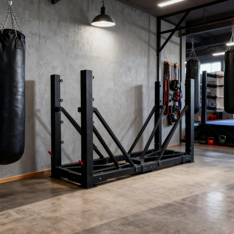 ชุดเวทีมวยพับได้ขนาดเล็ก อุปกร - Home Gym Foldable บทวิจารณ์และราคา