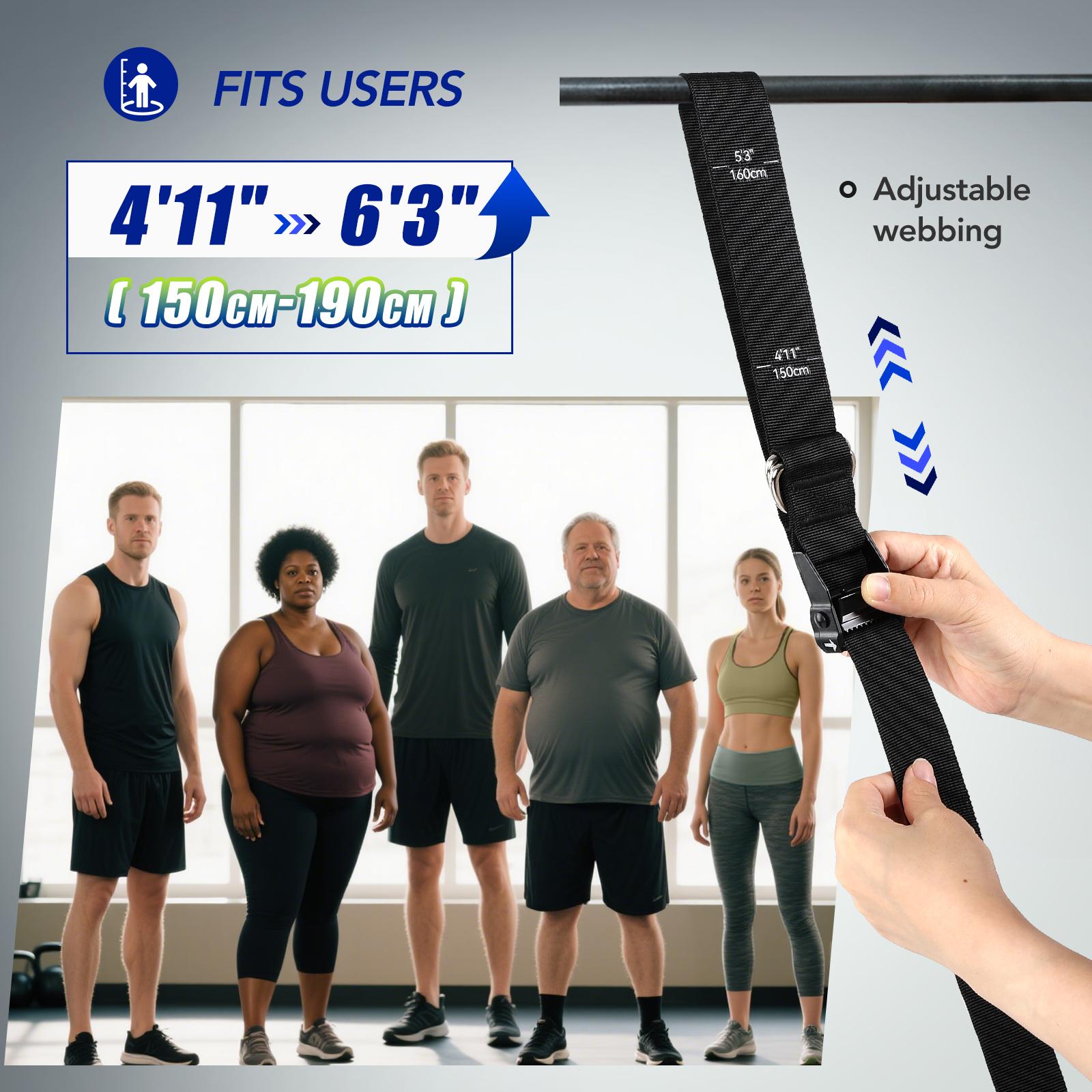 ชุดสายรัดช่วยดึงข้อแบบ Heavy D - Home Gym Luxury บทวิจารณ์และราคา
