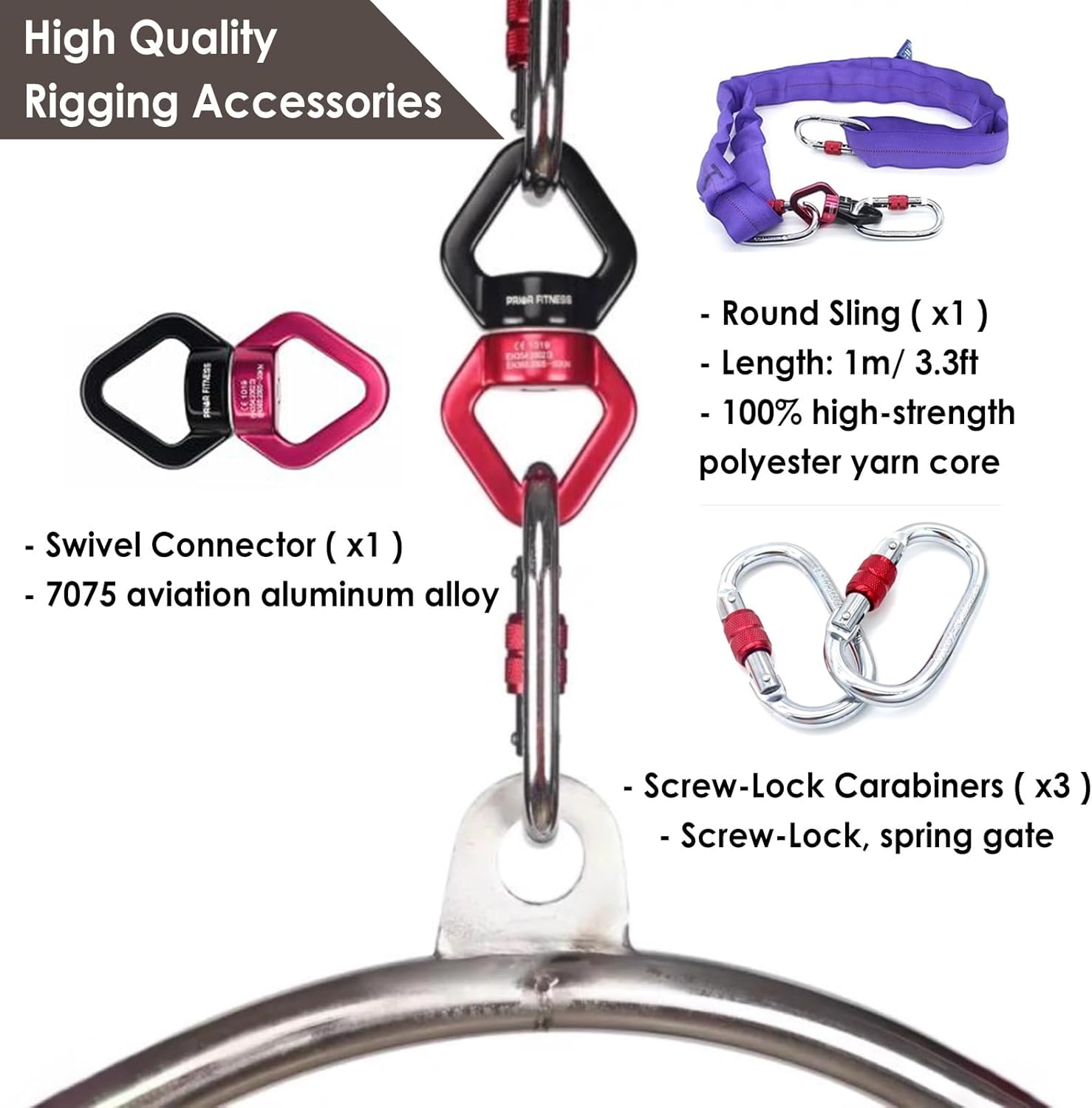 50 ซม.Aerial Hoop MINI Lyra ชุ - Home Gym Mini บทวิจารณ์และราคา