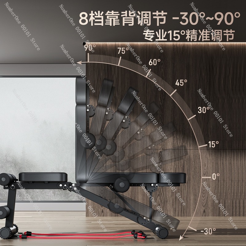 เก้าอี้ฟิตเนสดัมเบล, ม้านั่งออ - Home Gym Foldable บทวิจารณ์และราคา