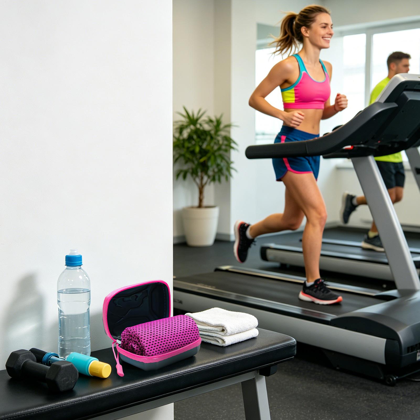 ผ้าเช็ดตัวเย็น 30x80 ซม. ซึมซั - Home Gym Women บทวิจารณ์และราคา