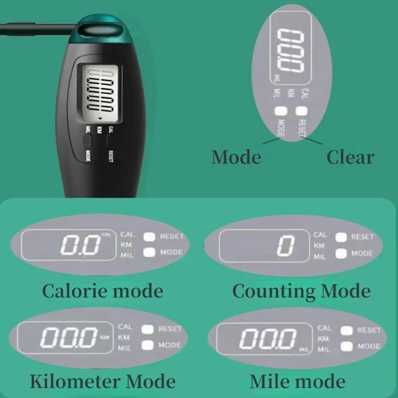 เชือกกระโดดแบบดิจิตอลปรับได้พร - Home Gym Kids บทวิจารณ์และราคา
