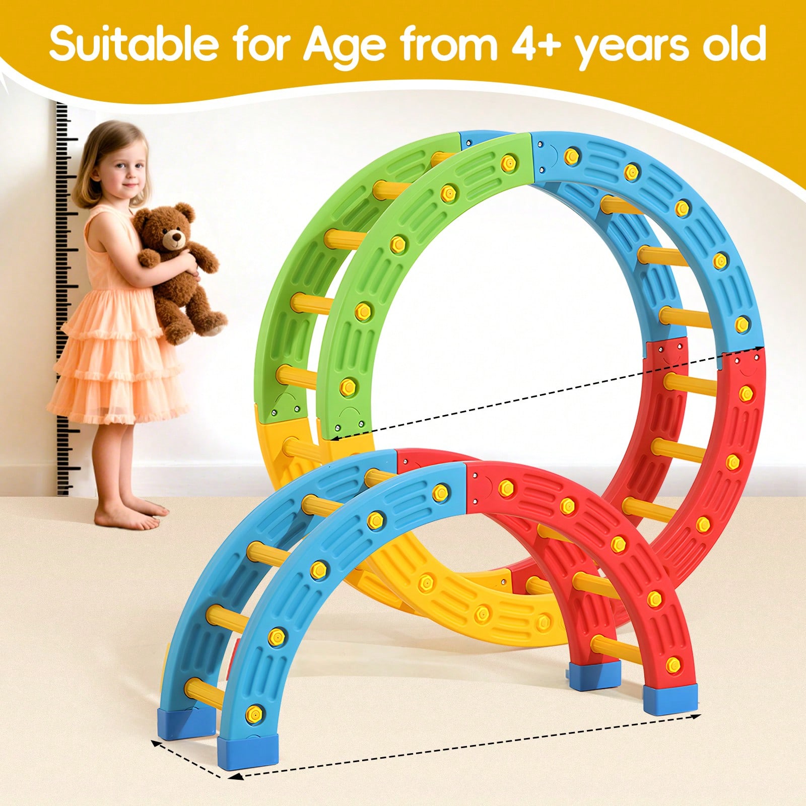 ของเล่นปีนป่ายสำหรับเด็กเล็กแบ - Home Gym Kids บทวิจารณ์และราคา