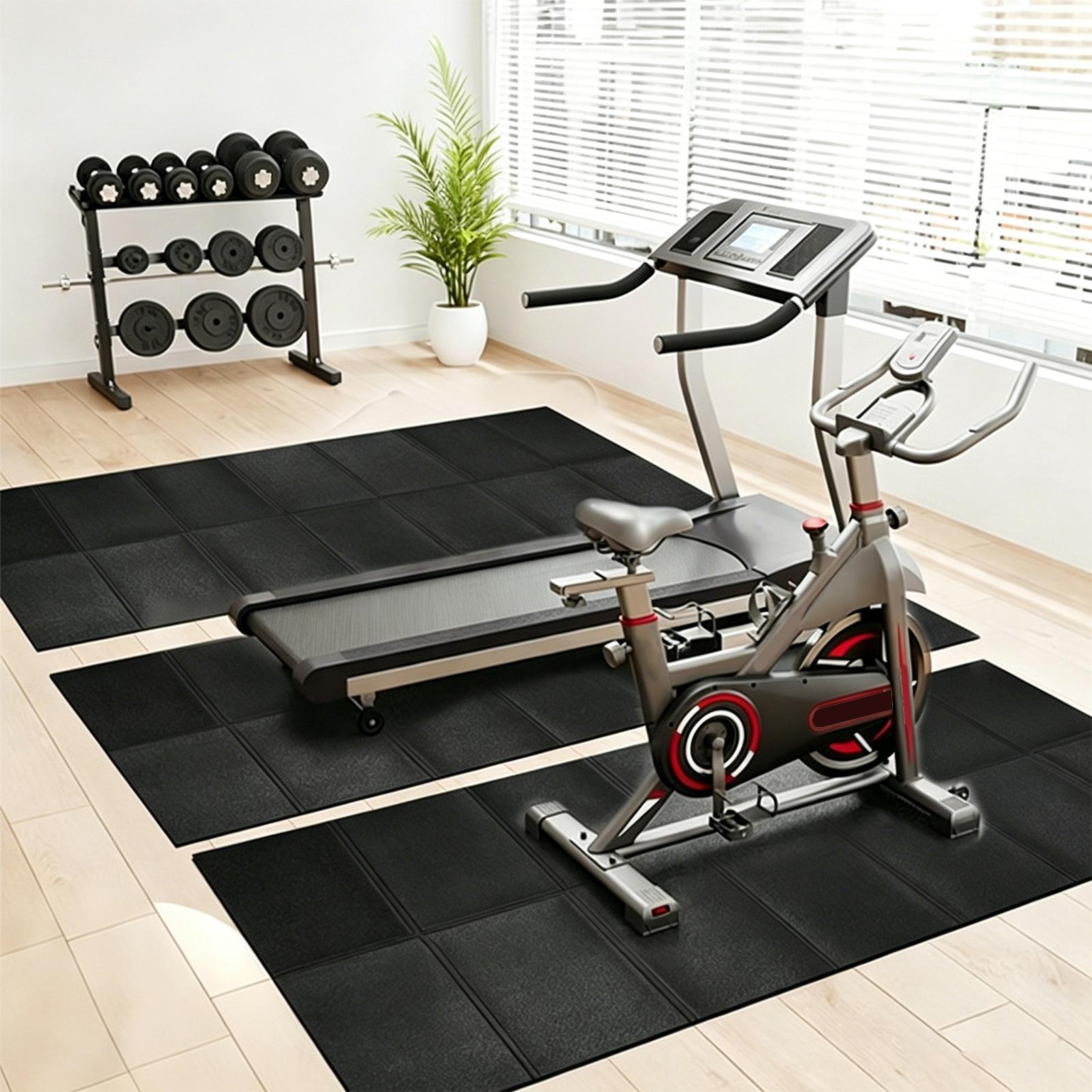 แผ่นรองลู่วิ่งไฟฟ้าแบบหนา กันน - Home Gym Foldable บทวิจารณ์และราคา