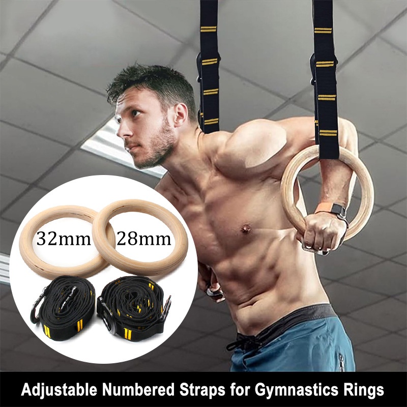 ห่วงยิมนาสติกแบบดึงขึ้นขนาด 28 - Home Gym Online บทวิจารณ์และราคา