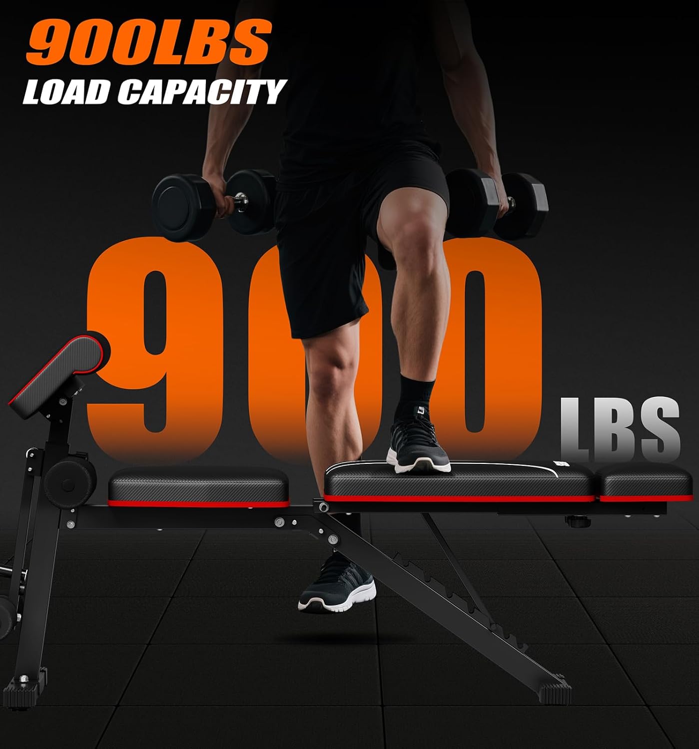 ม้านั่งยกน้ำหนักแบบพับได้สำหรั - Home Gym Foldable บทวิจารณ์และราคา
